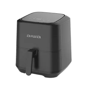 Freidora de Aire con Bandeja Aiwa Panel Digital Mate 6lts